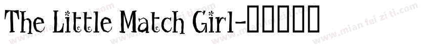 The Little Match Girl字体转换